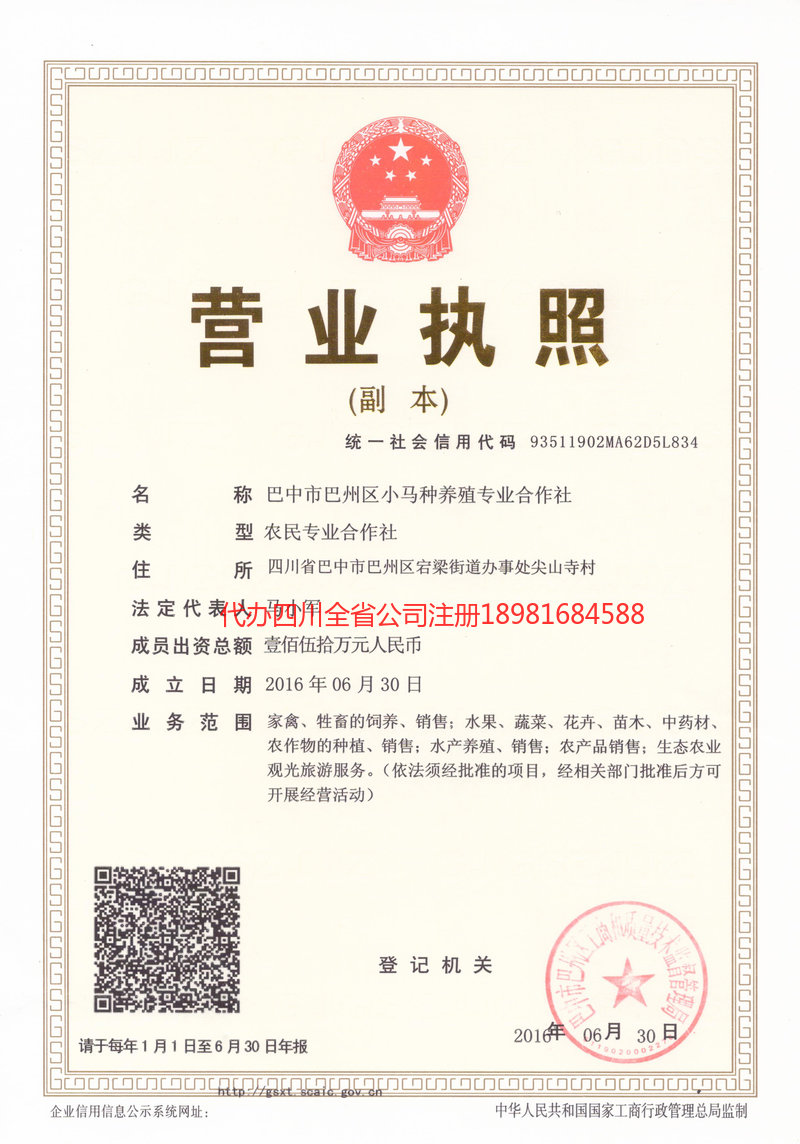 赤水赤水小马种养殖专业合作社